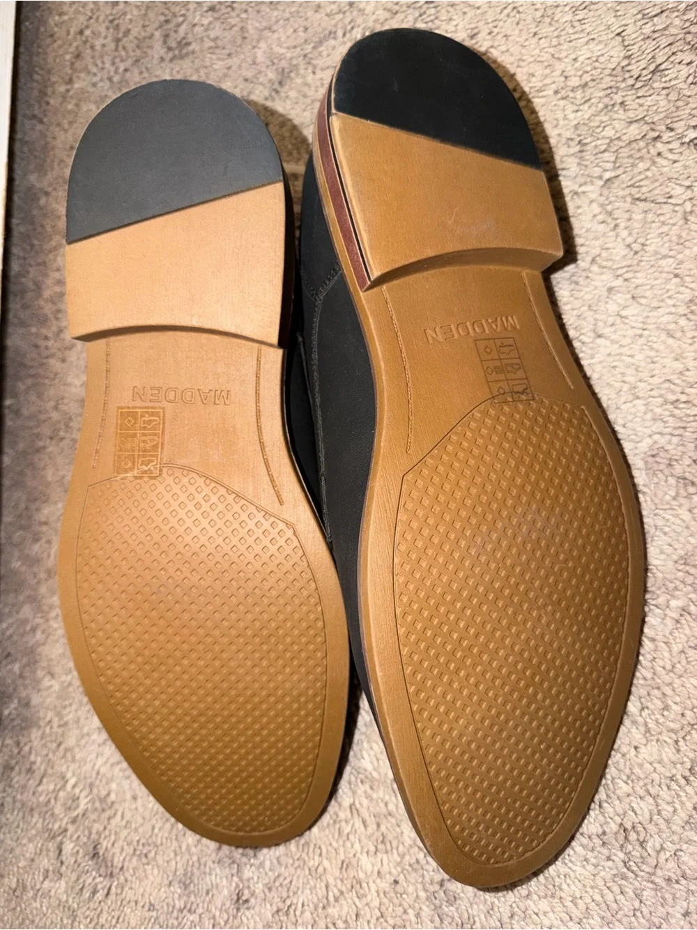 Black Lace-Up Oxford Shoes